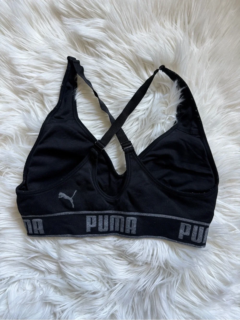PUMA racerback sports bra